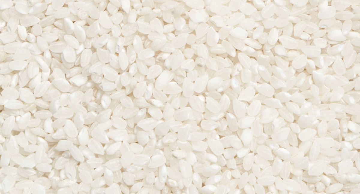 Rice suitable for the production of Sake